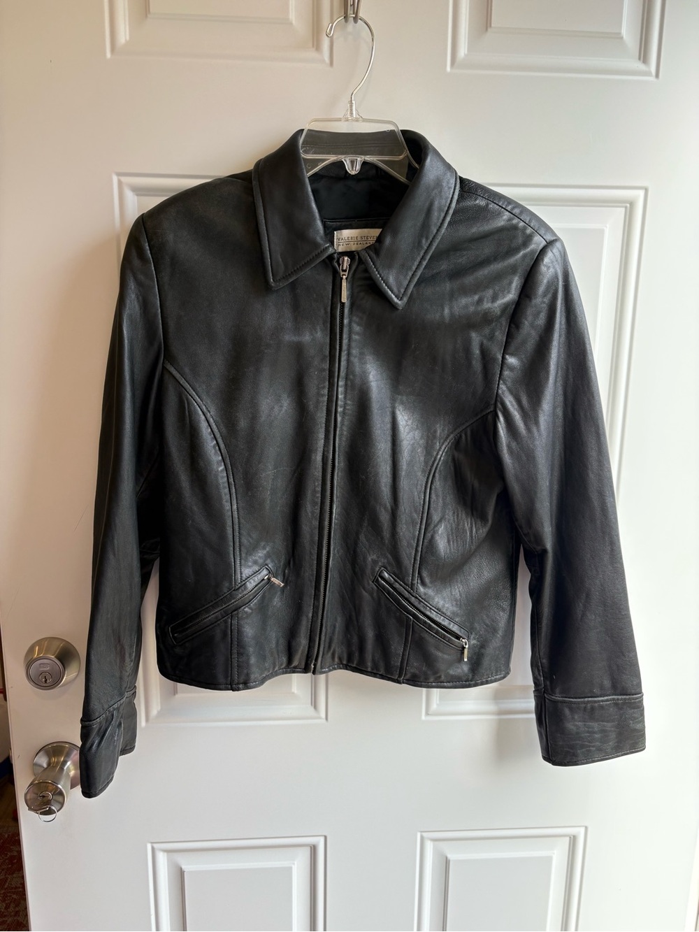 Valerie Stevens leather jacket